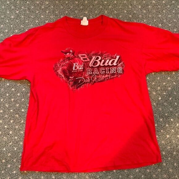 Chase Authentics Other - Y2K NASCAR Dale Earnhardt Jr Budweiser Racing T-Shirt